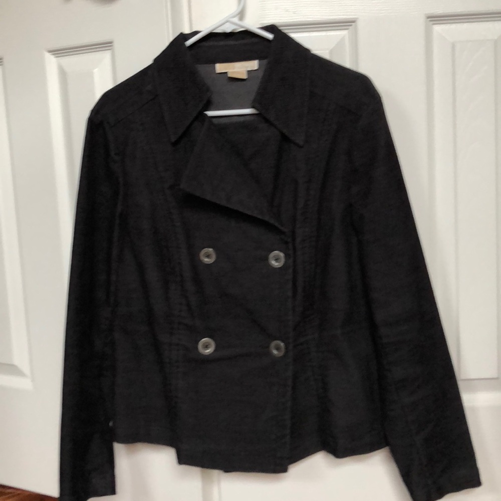 MICHAEL KORS corduroy double breasted jacket